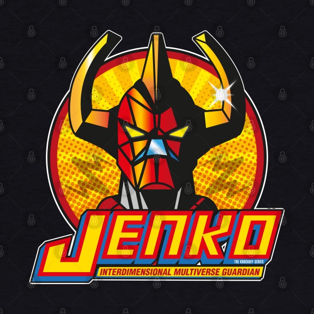 Japanese Super Robot Knockoff Jenko by Maxsomma